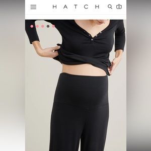 Hatch collective over/under maternity lounge pant